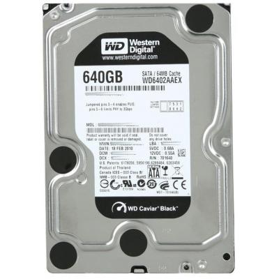 Жорсткий диск 3.5"  640Gb WD (#WD6402AAEX-FR#) - зображення 1