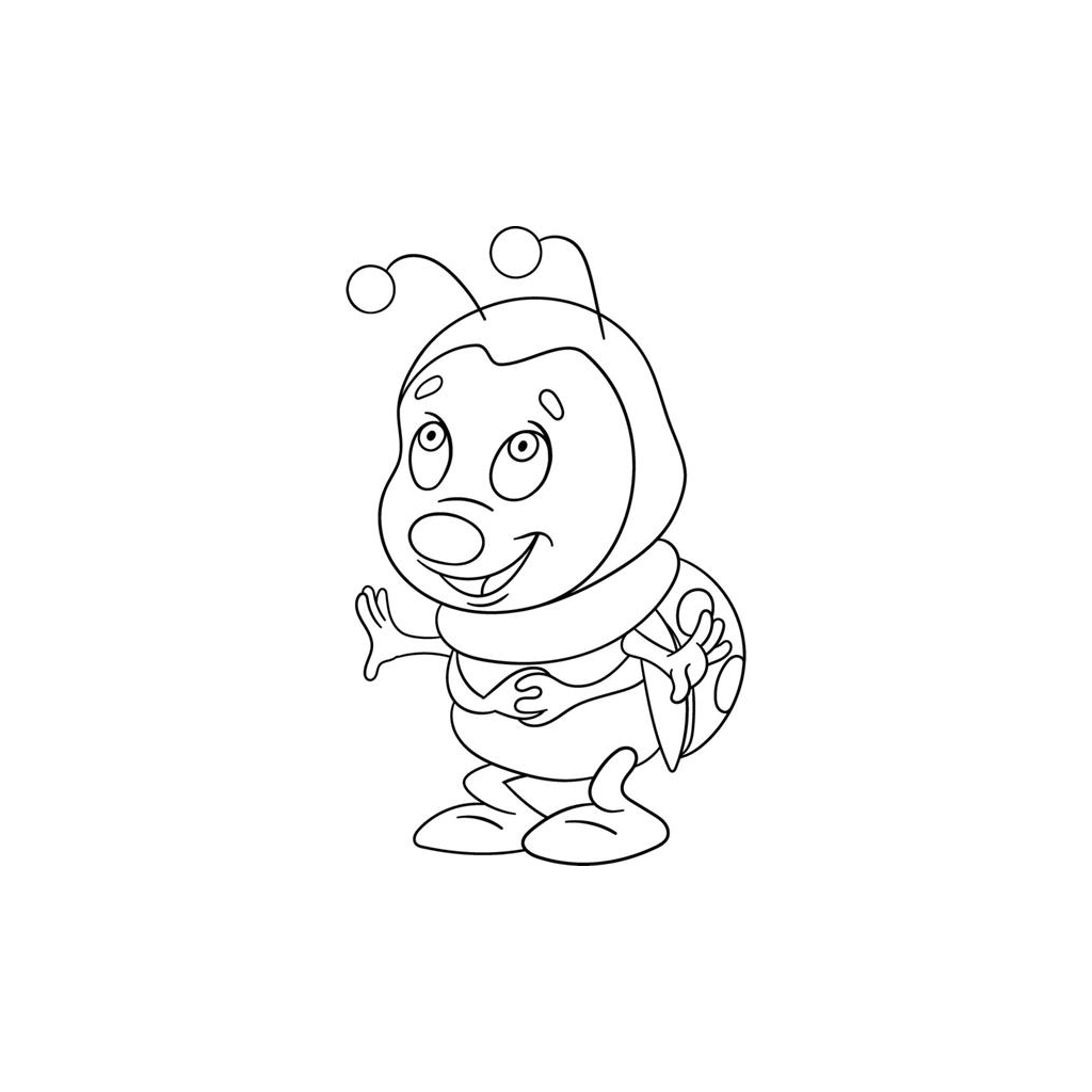 Картина по номерам ArtCraft Жук сонечко 25х30 см (15049-AC) - зображення 2