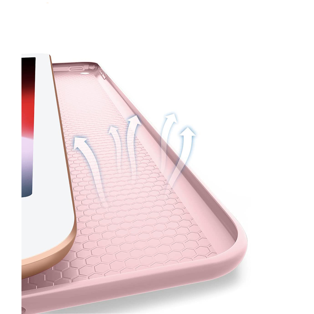 Чохол до планшета BeCover Tri Fold Soft TPU Silicone Xiaomi Mi Pad 6 / 6 Pro 11" Pink (709674) - зображення 4