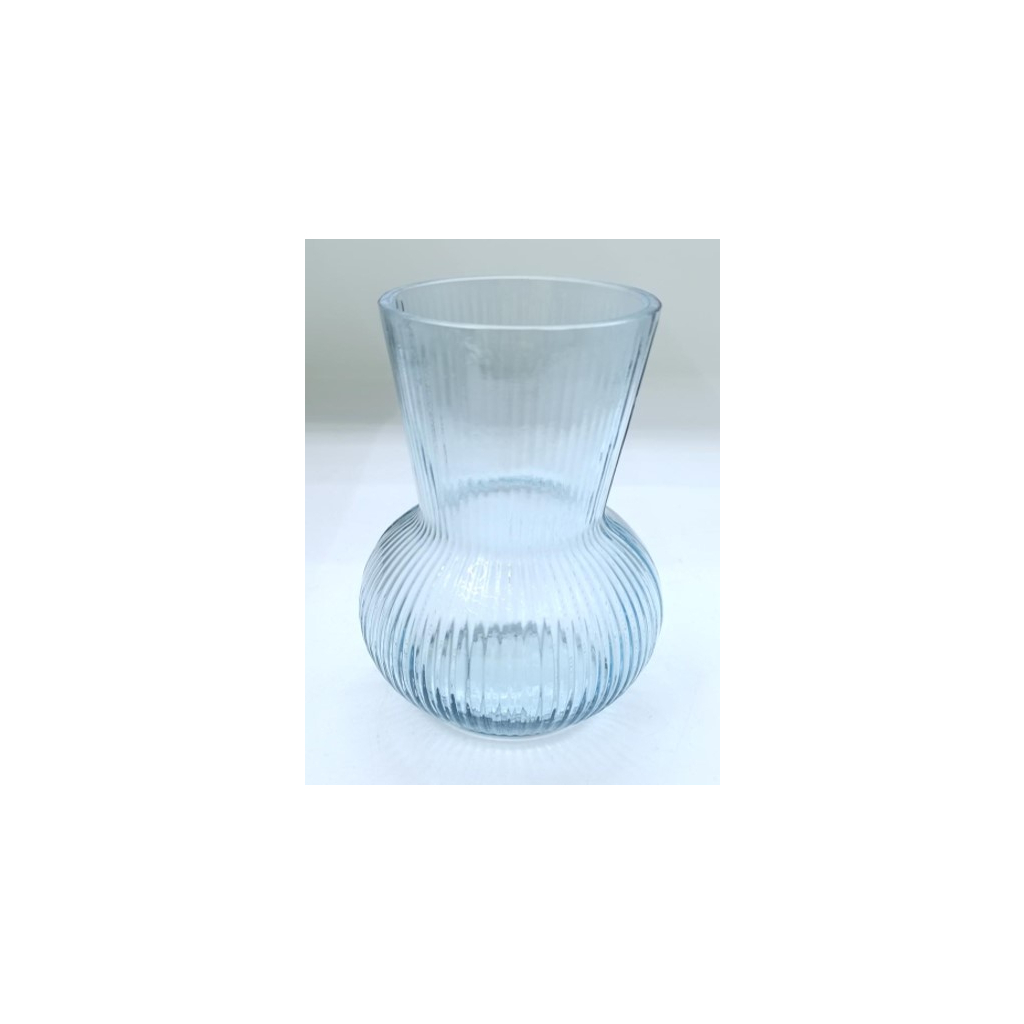 Ваза Viva Mono 17 см Блакитна (6841682) - зображення 1