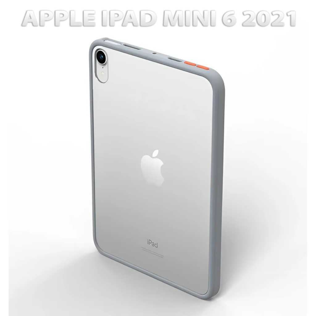 Чохол до планшета BeCover Transparancy Shell Edge Gray BeCover Apple iPad Mini 6 2021 (712927) - зображення 1