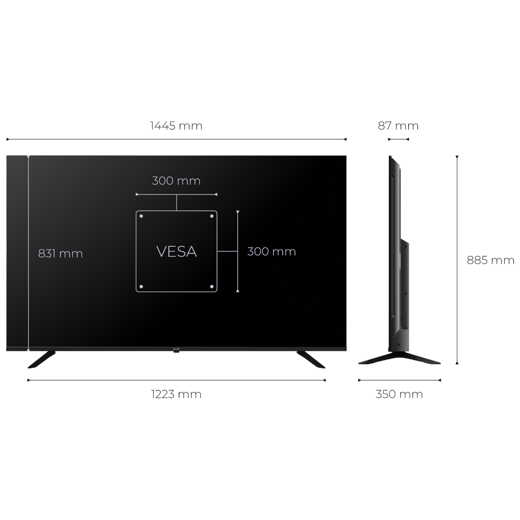Телевізор Kivi 65U820KB - зображення 4