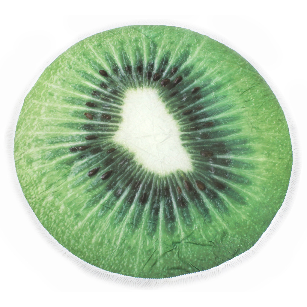 Рушник MirSon пляжний №5074 Summer Time Kiwi 150x150 см (2200003947823) - зображення 1