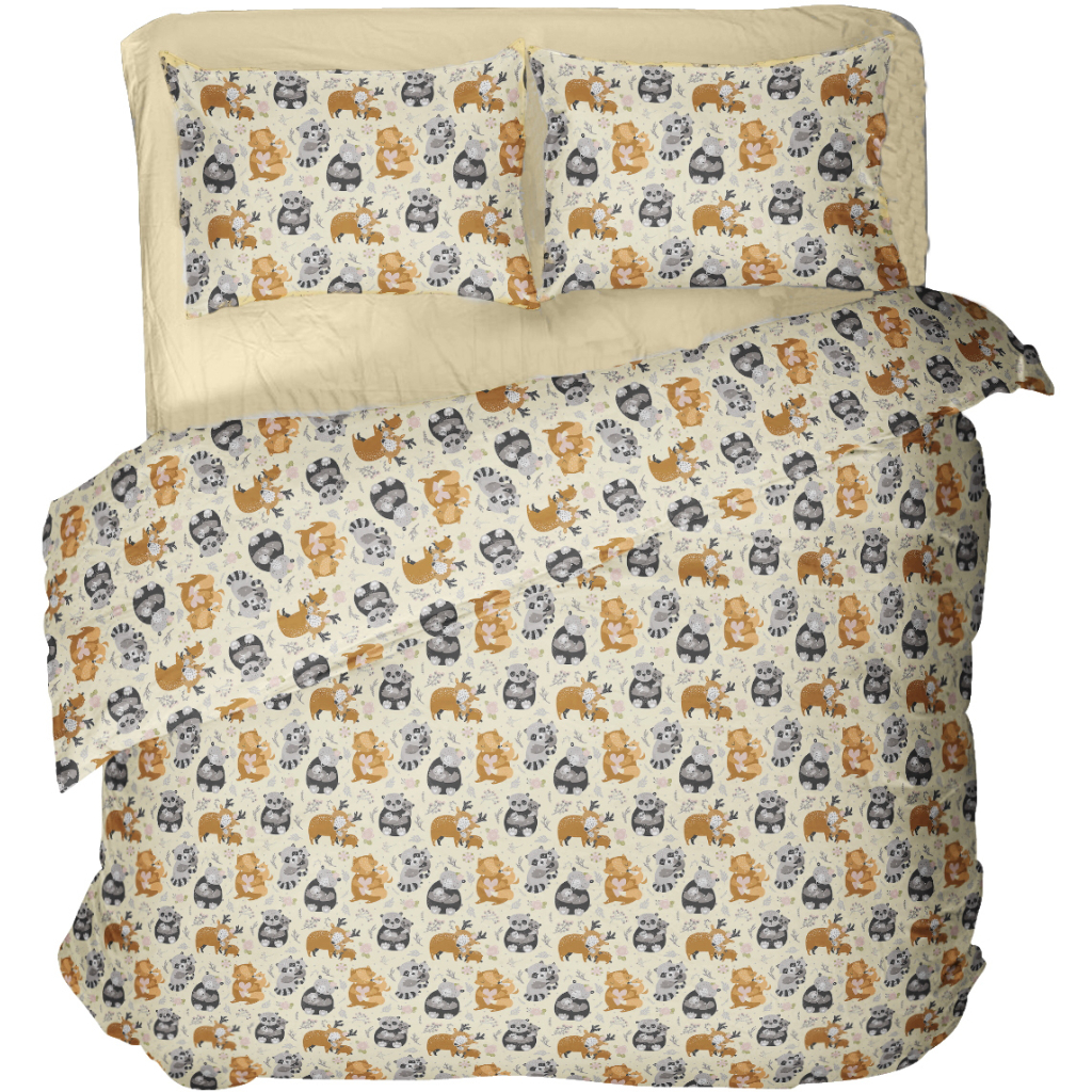 Постільна білизна MirSon Бязь 17-0559-1 Elkasso 110х140 (2200004110806) - зображення 1