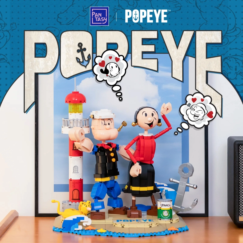 Конструктор Pantasy Popeye Папай з Оливою (86401) - зображення 2