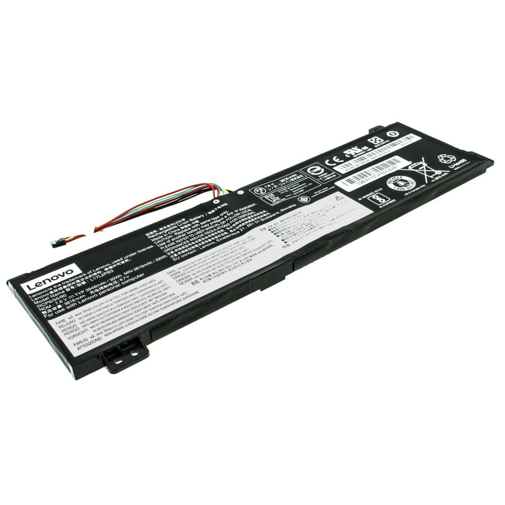 Акумулятор до ноутбука Lenovo IdeaPadV330-15 L17L2PB3, 3948mAh (30Wh), 4cell, 7.6V, Li-ion (A47634) - зображення 3