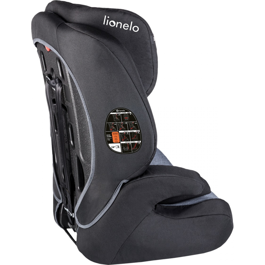 Автокрісло Lionelo Nico 9-36 кг Black (LO-NICO BLACK) - зображення 5