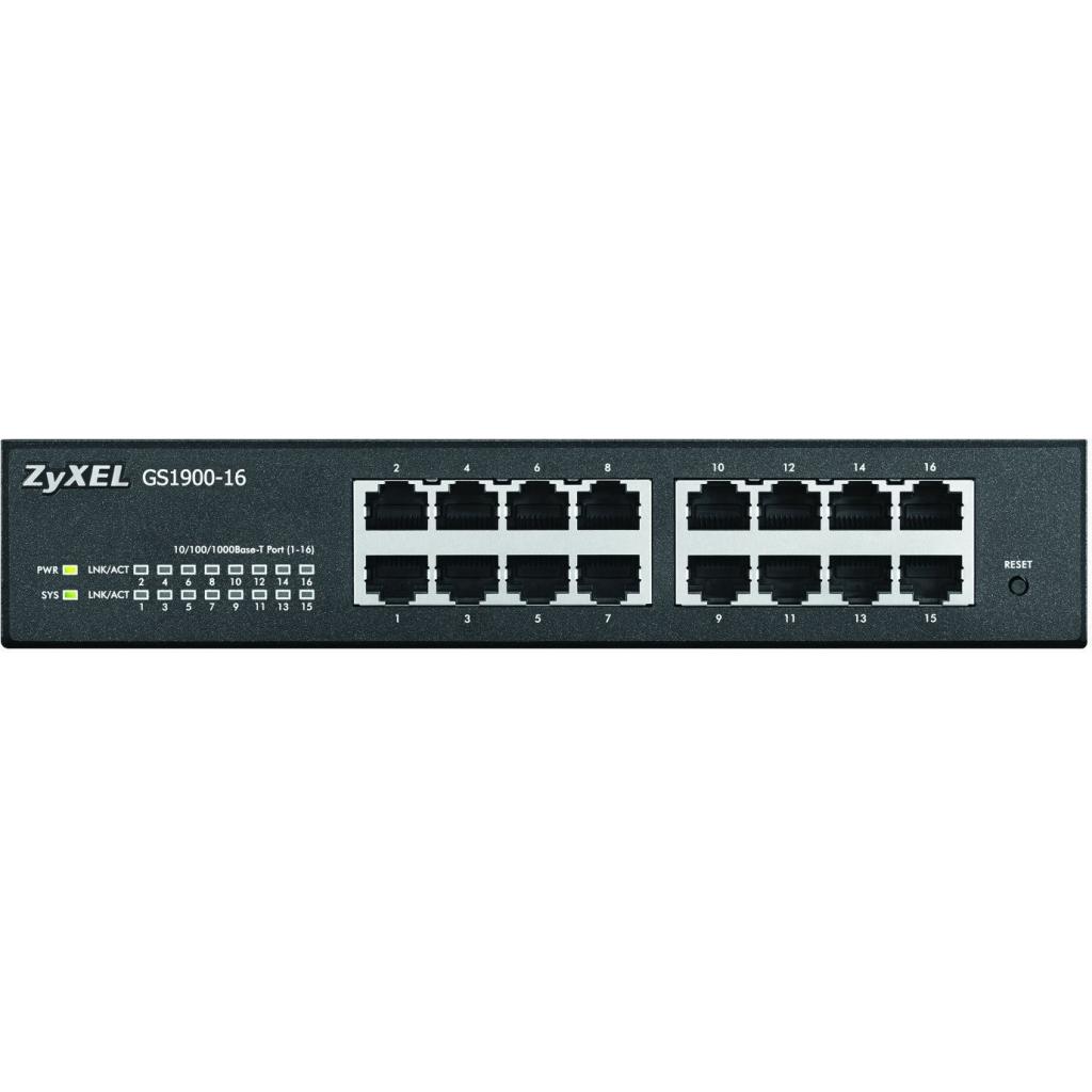 Комутатор мережевий ZyXel GS1910-16 - зображення 2