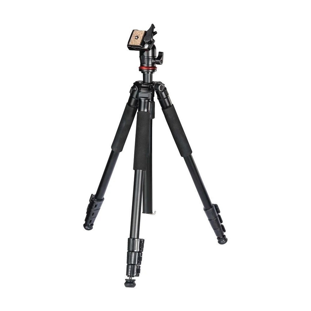 Штатив Hama Traveller 163 Ball,47 -163 cm black (00004291) - изображение 3