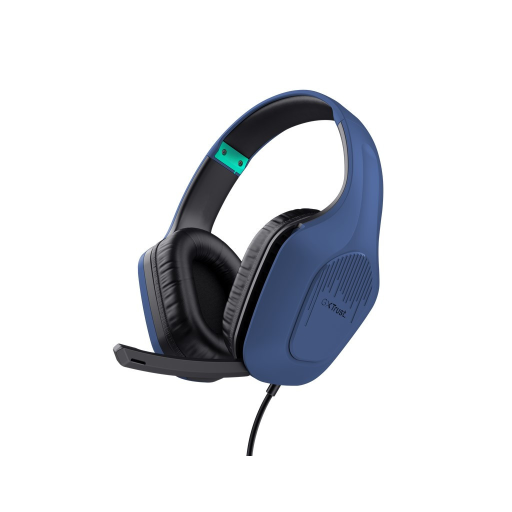 Навушники Trust GXT 415 Zirox 3.5мм Blue (24991) - зображення 1