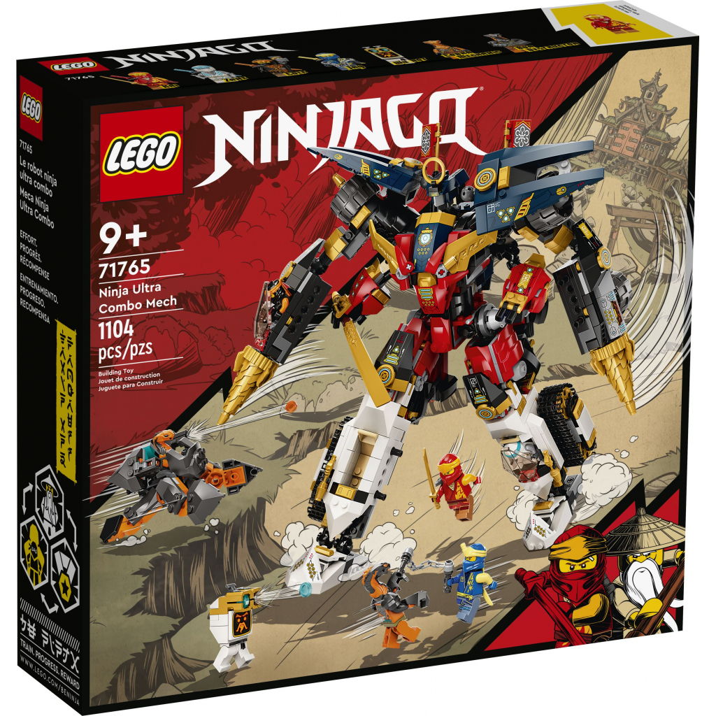 Конструктор LEGO Ninjago Ультра-комбо-робот ніндзя 1104 деталі (71765) - зображення 1