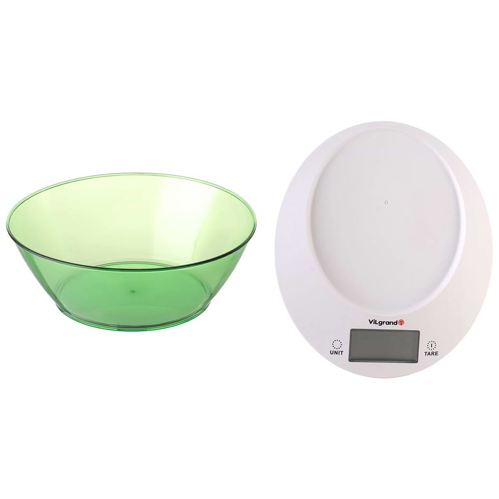 Ваги кухонні Vilgrand VKS-533C green - зображення 5