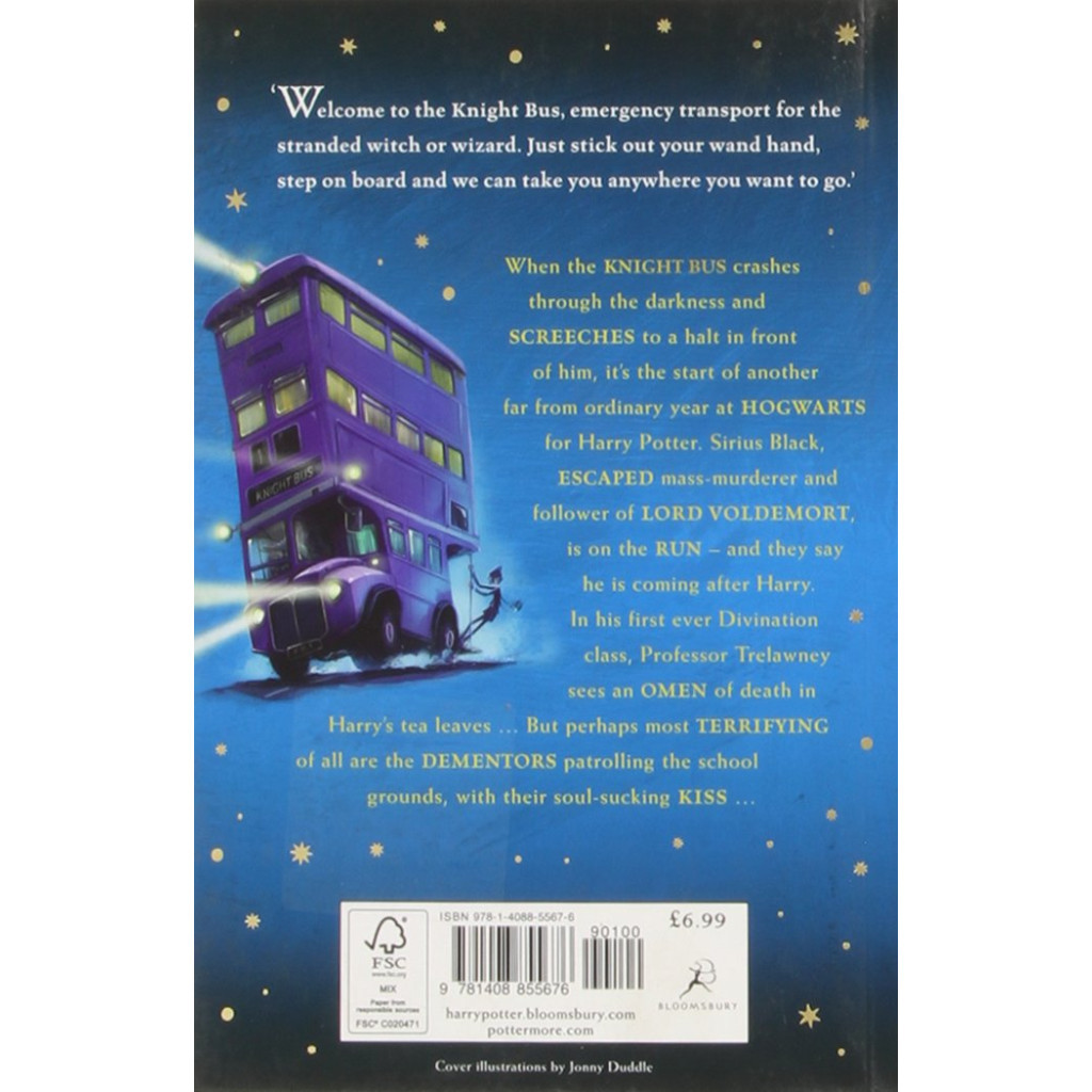 Книга Harry Potter and the Prisoner of Azkaban - J.K. Rowling Bloomsbury (9781408855676) - зображення 2