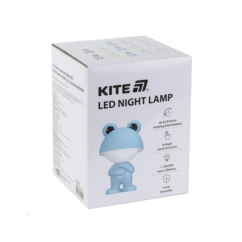 Нічник Kite Світильник LED з акумулятором Dreamy Bunny, персиковий (K25-315-1-4) - зображення 3