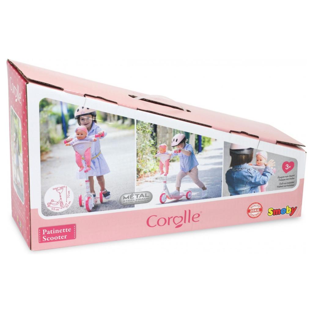 Самокат Smoby Королле з металевою рамою Рожевий (750179) - зображення 2