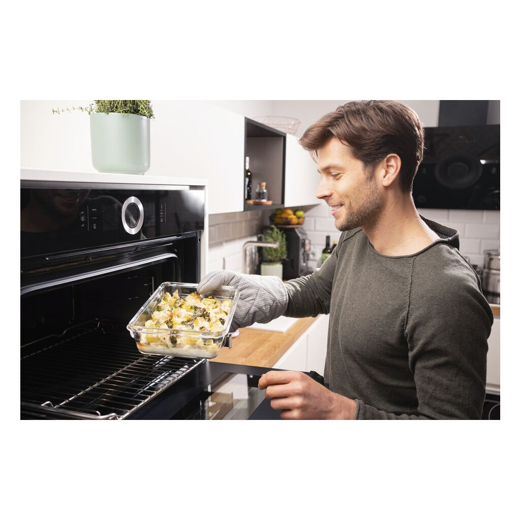 Харчовий контейнер Tefal Masterseal Glass Red 1.3 л (N1041010) - зображення 9