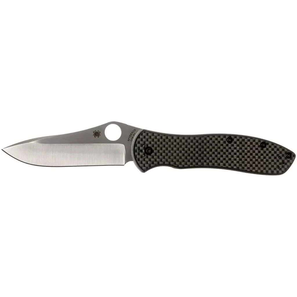 Ніж Spyderco Bradley Folder 2 CPM M4 Carbon Fiber Black (C134CFP2) - зображення 1