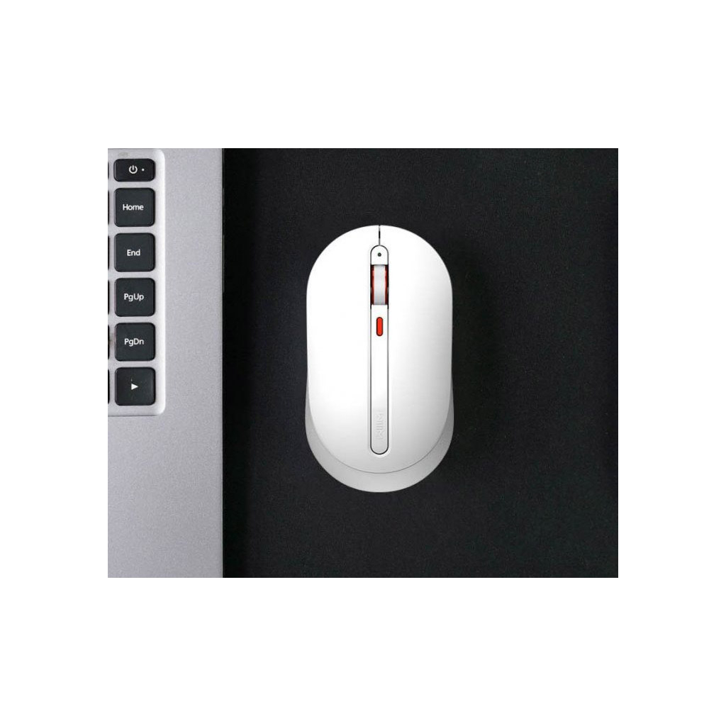 Мишка Xiaomi Miiiw Mute Wireless White (MWMM01 White) - зображення 5