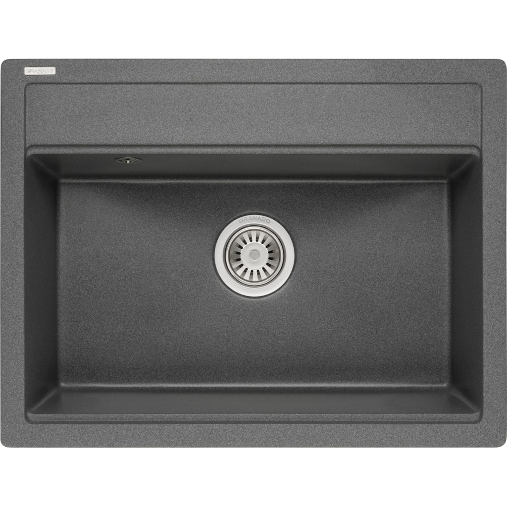 Мийка кухонна GRANADO ARTES grafito з сифоном (gr3609) - зображення 1
