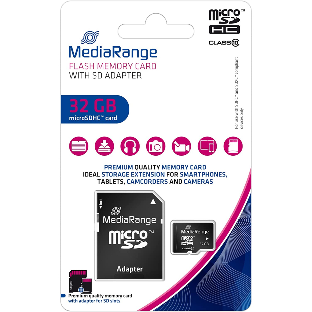 Карта пам'яті Mediarange 32GB microSD class 10 (MR959) - зображення 4