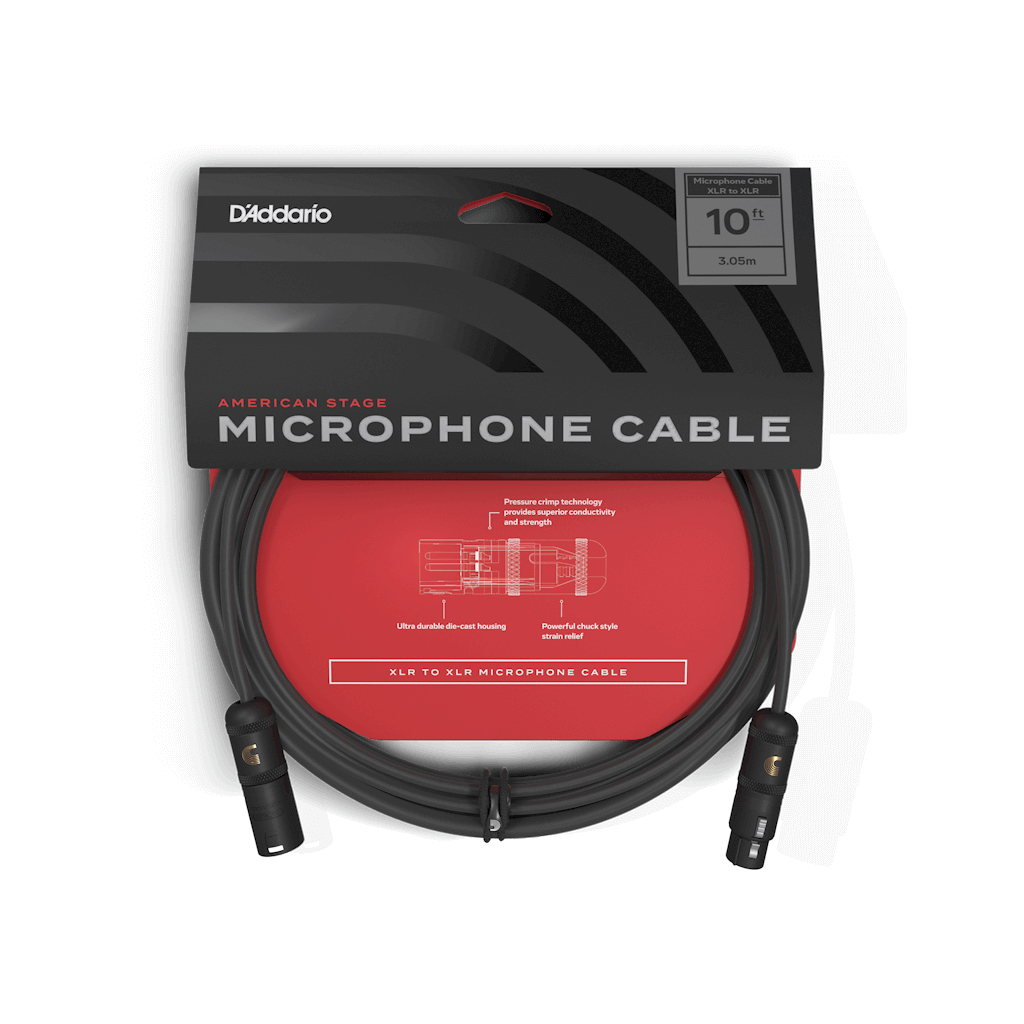 Мікрофонний кабель D'Addario American Stage Microphone Cable 3m (PW-AMSM-10) - picture 1