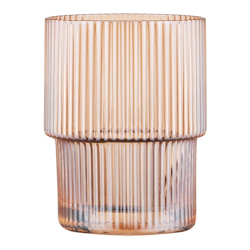 Набір склянок Ardesto 200мл, 2шт, скло, золотистий (AR2620GG) - зображення 2