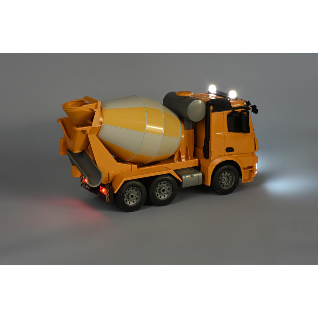 Радіокерована іграшка Same Toy Бетонозмішувач жовтій Mercedes-Benz 1:20 (E528-003) - зображення 5