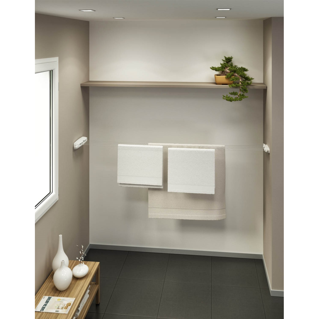 Сушарка для білизни Gimi Rotor 6 настінна (153691) (928453) - зображення 4