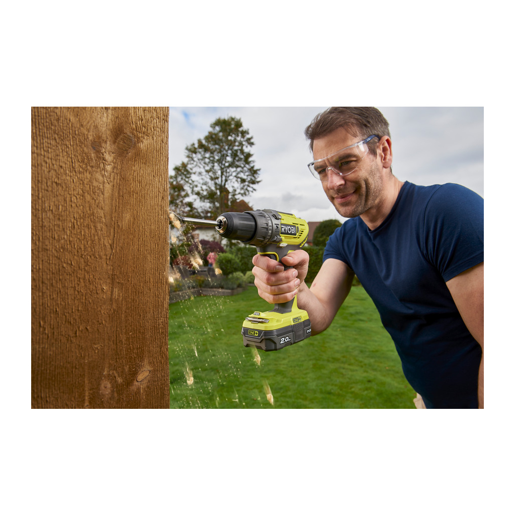 Шуруповерт Ryobi ONE+ R18PD3-220S 2х2.0 Ah,сумка (5133003342) - зображення 6