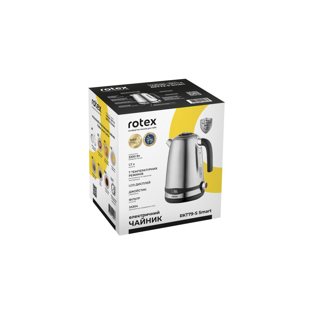 Електрочайник Rotex RKT79-S Smart - зображення 9