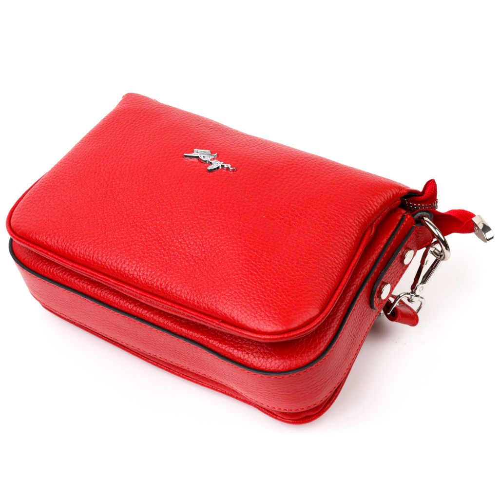 Сумка Karya Шкіряна Червона (20845) - зображення 5