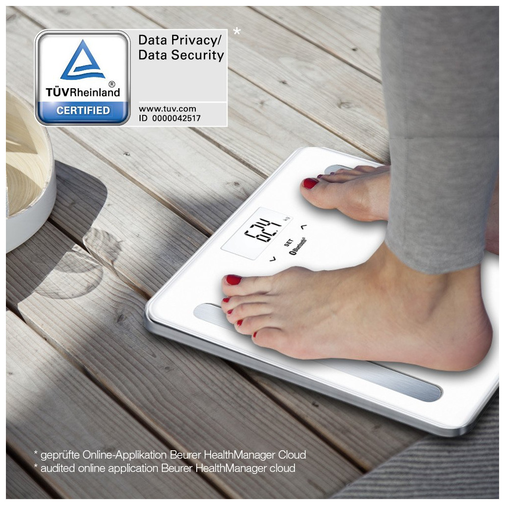 Ваги підлогові Beurer BF_600_PURE_WHITE - зображення 4