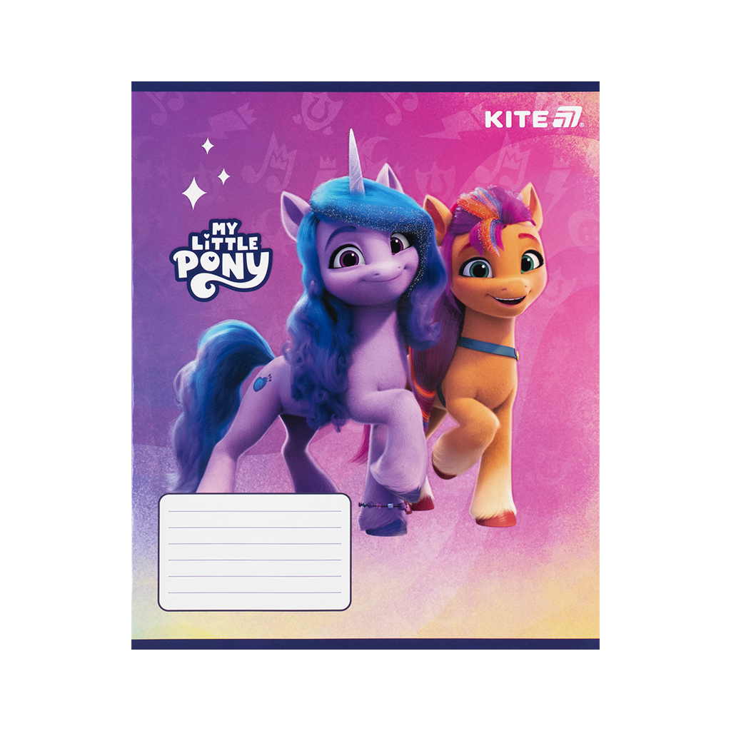 Зошит Kite My Little Pony, 12 аркушів, коса лінія (LP25-235) - зображення 10