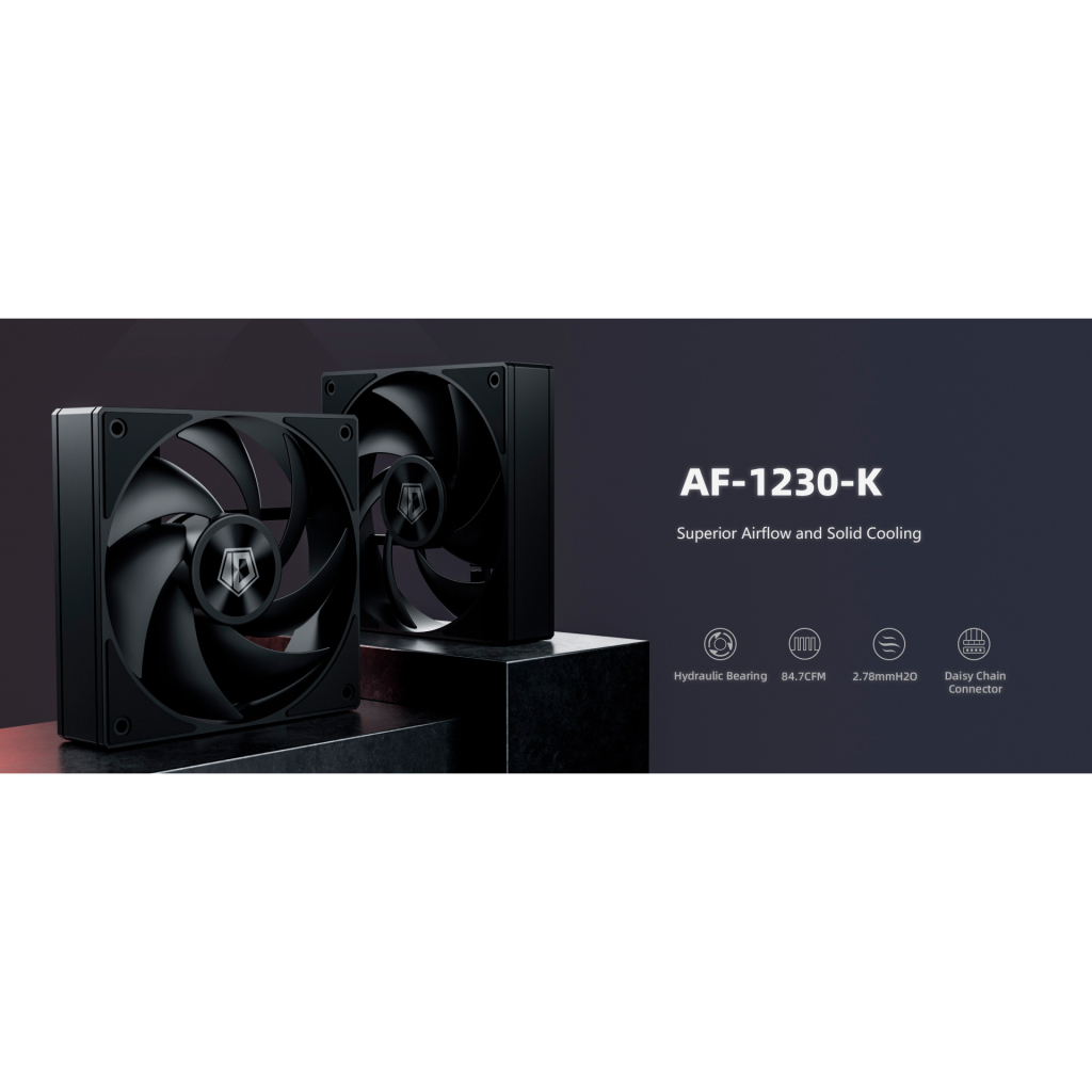 Кулер до корпусу ID-Cooling AF-1230-K - зображення 6