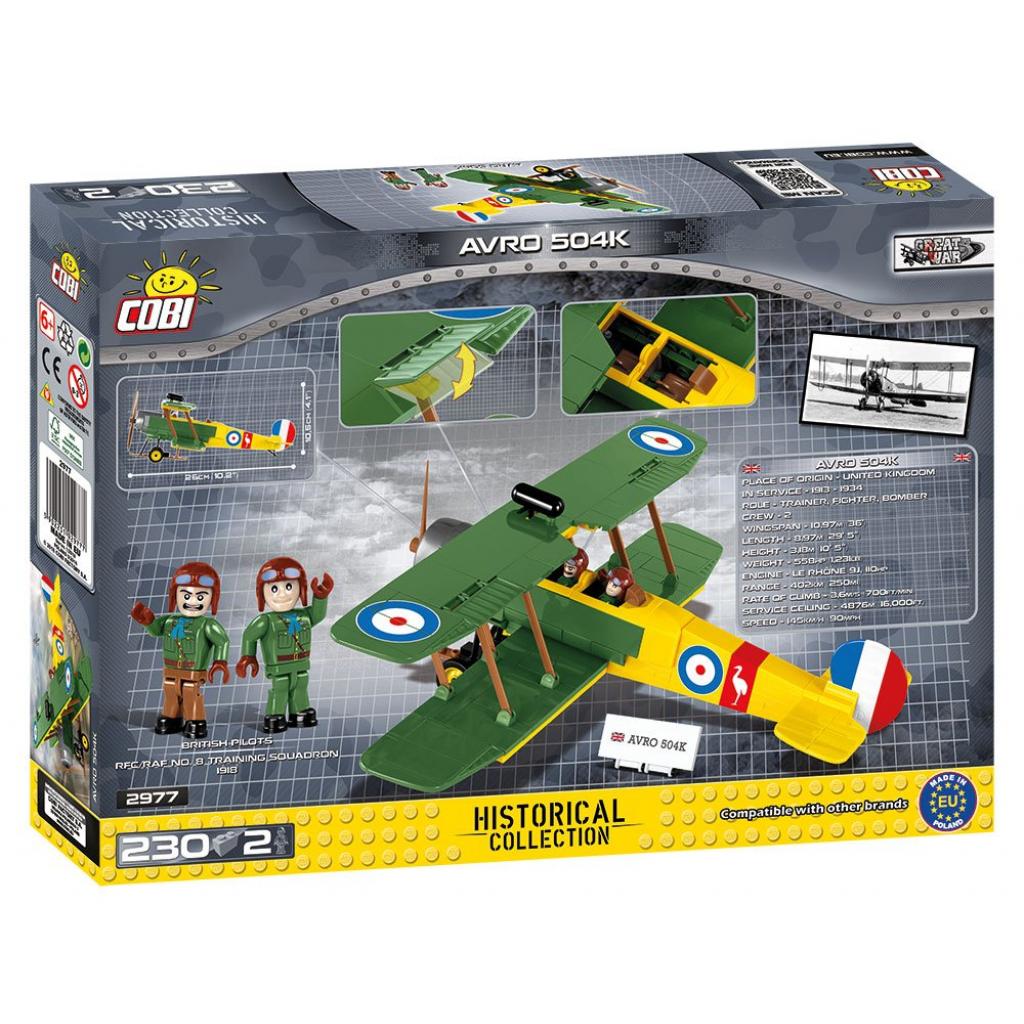 Конструктор Cobi Літак AVRO 504K 230 деталей (COBI-2977) - зображення 8