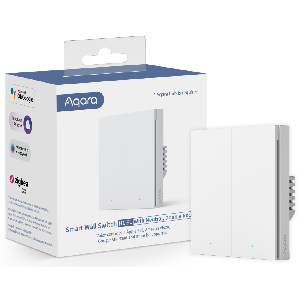 Розумний вимикач Aqara H1 (WS-EUK04) - изображение 5