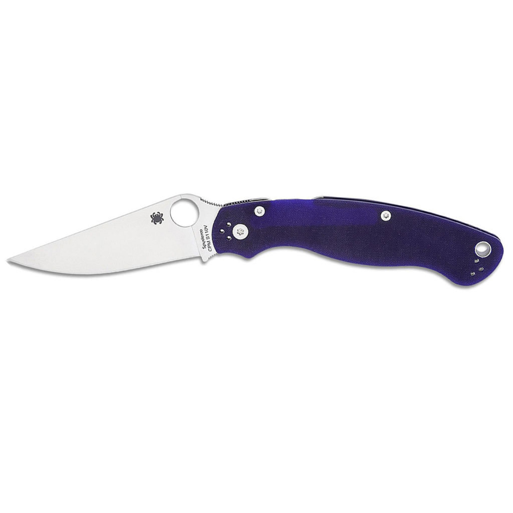Ніж Spyderco Military 2 S110V Dark Blue G10 (C36GPDBL2) - зображення 1