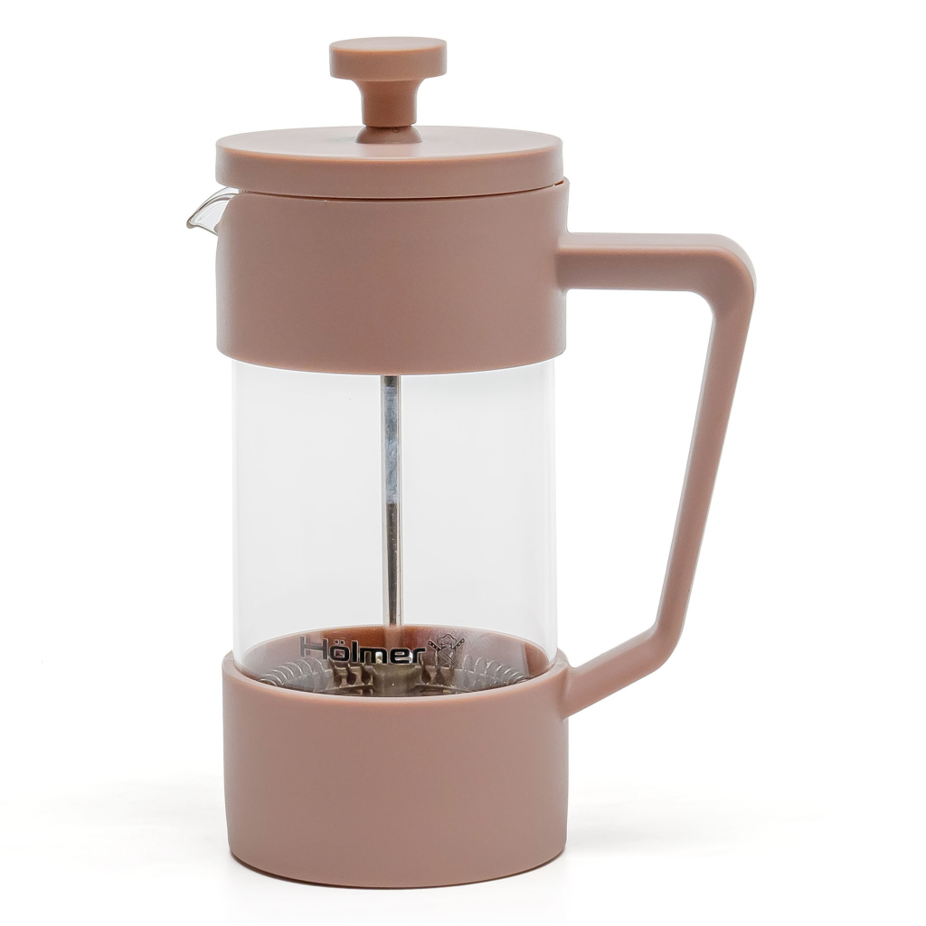 Френч-прес Hölmer Lotus Бежевий 350 мл (FP-00350-PBE Lotus) - зображення 1