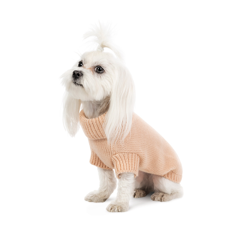 Светр для тварин Pet Fashion Sam M персиковий (4823082439140) - зображення 2