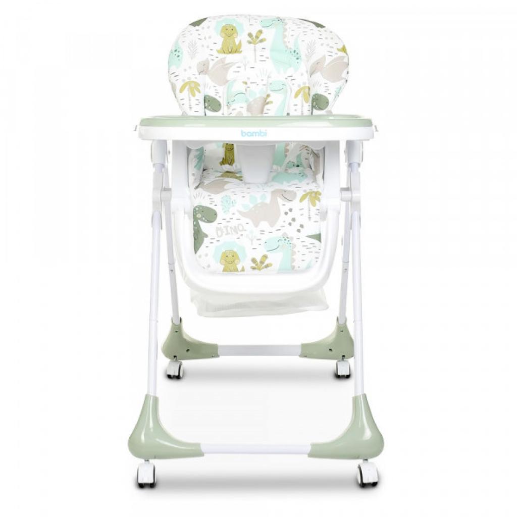 Стілець для годування Bambi dino pine green (M 3233) - зображення 2