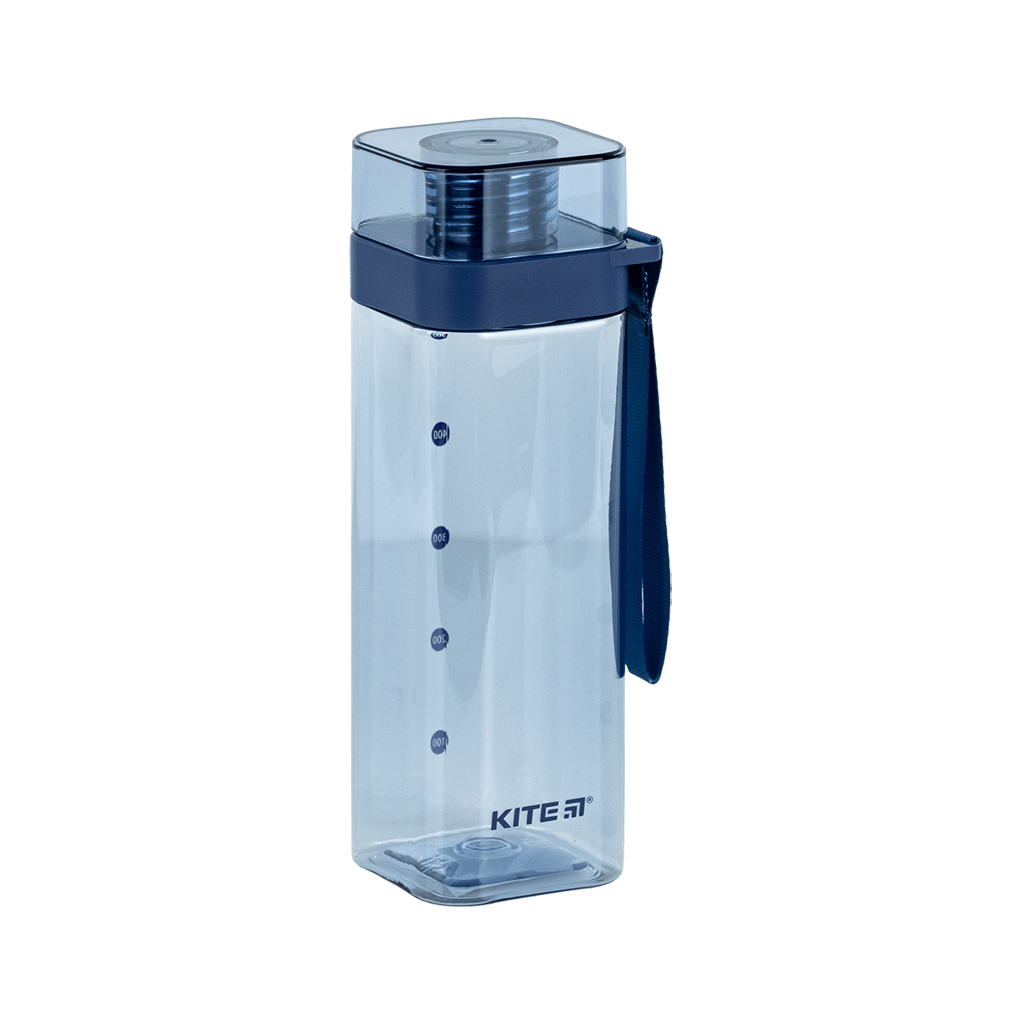 Поїльник-непроливайка Kite квадратна, 550 мл, блакитна (K24-1209-1) - зображення 2