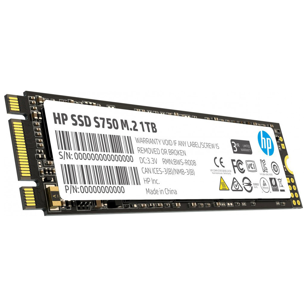 Накопичувач SSD M.2 2280 1TB S750 HP (16L57AA) - зображення 2