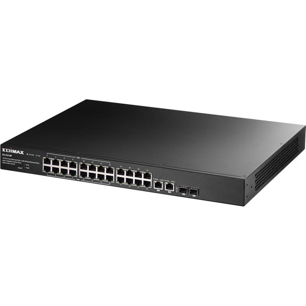 Комутатор мережевий Edimax ES-5216P - зображення 4