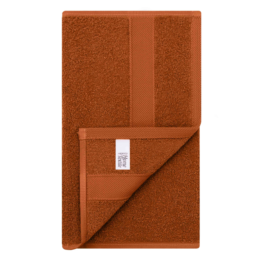 Рушник Ardesto Splendid 100% бавовна, теракотовий 50х90 см (ART2350TE) - изображение 2