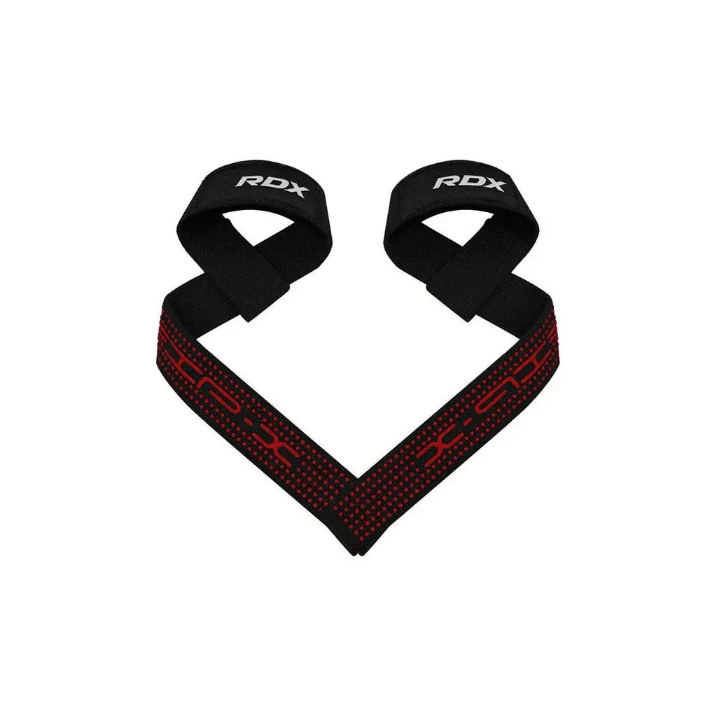 Кистьові лямки RDX S4 Gym Cotton Gel Straps Blue Plus (WAC-S4U+) - зображення 3