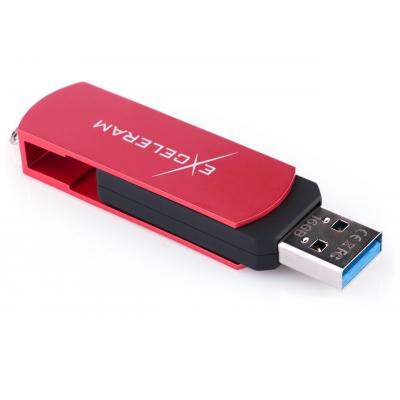 USB флеш накопичувач eXceleram 16GB P2 Series Red/Black USB 3.1 Gen 1 (EXP2U3REB16) - зображення 5