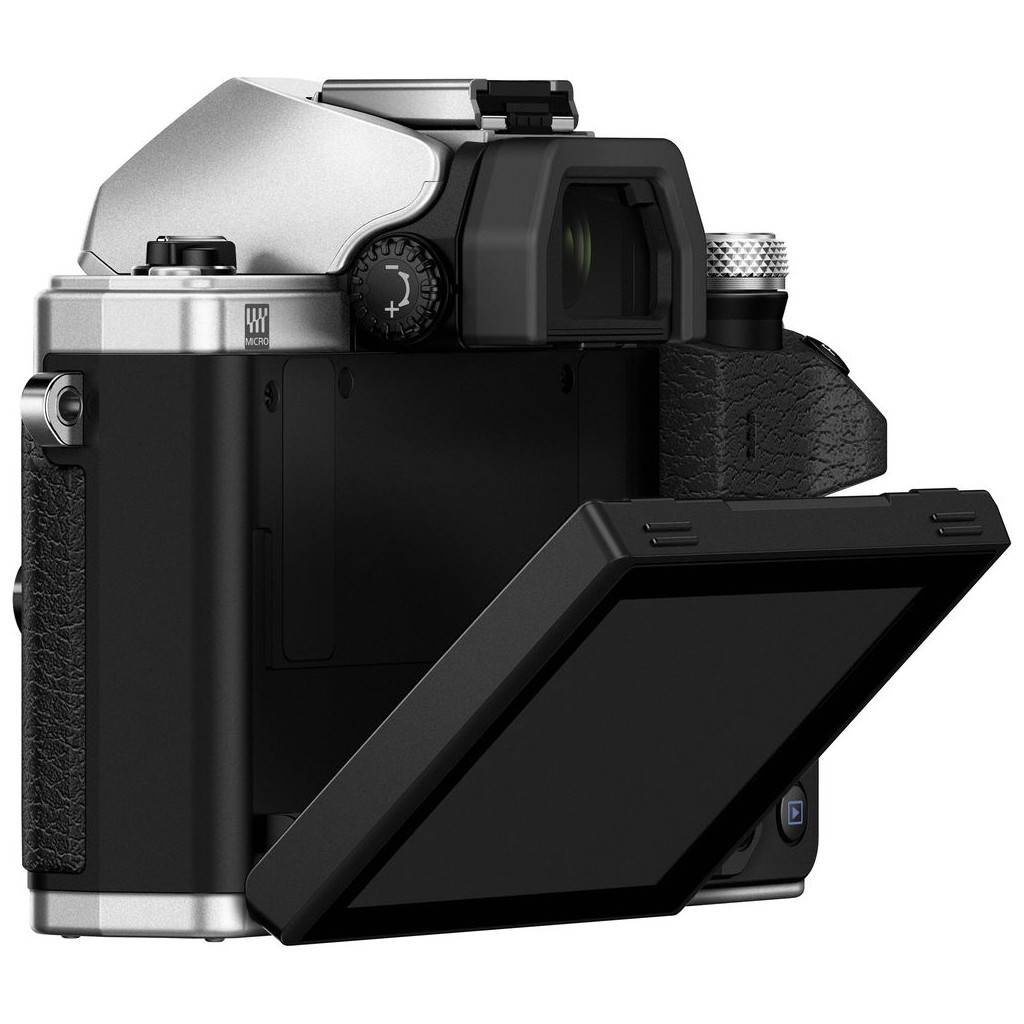 Цифровий фотоапарат Olympus E-M10 mark II Pancake Double Zoom 14-42 + 40-150 Kit S/S/BE-M1 (V207053SE000) - зображення 6