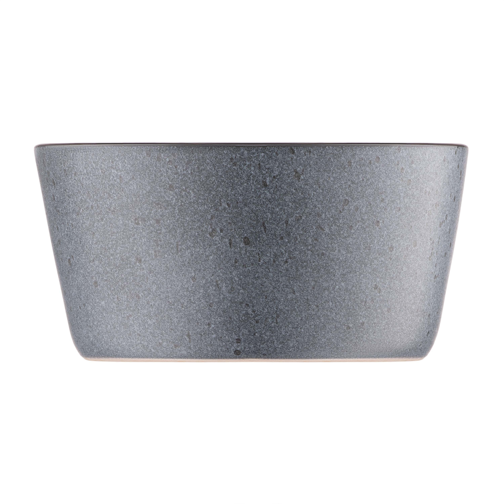 Салатник Ardesto Fasano 700мл, 15.1см, кераміка, сірий темний (AR0315FDG) - зображення 3