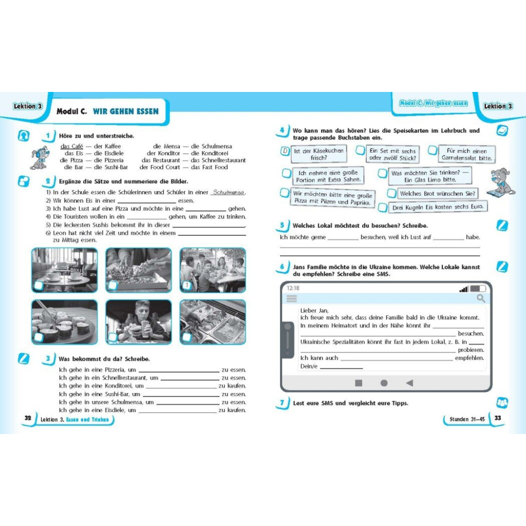 Робочий зошит Німецька мова. 6(6) клас. До підручника Deutsch mit Treffel - С.І. Сотникова, Г.В. Гоголєва Ранок (9786170984944) - зображення 4