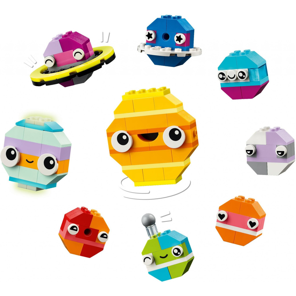 Конструктор LEGO Classic Творчі космічні обʼєкти 450 деталей (11037) - зображення 10